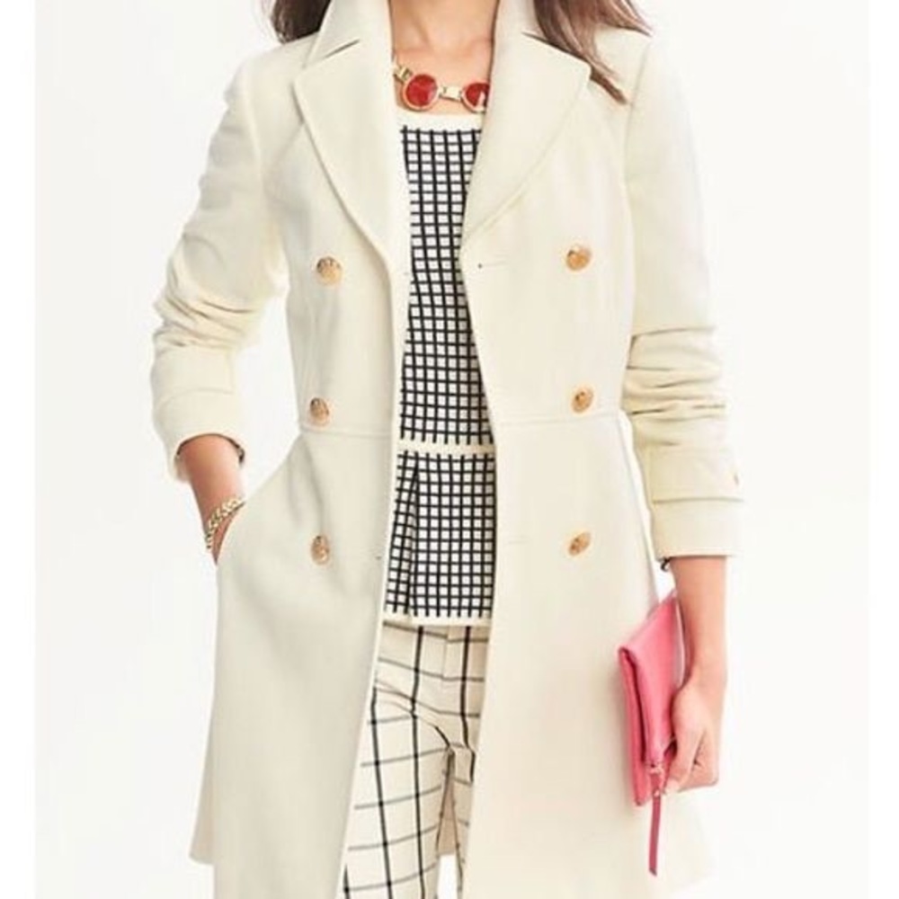 Banana Republic Cocoon Peacoat